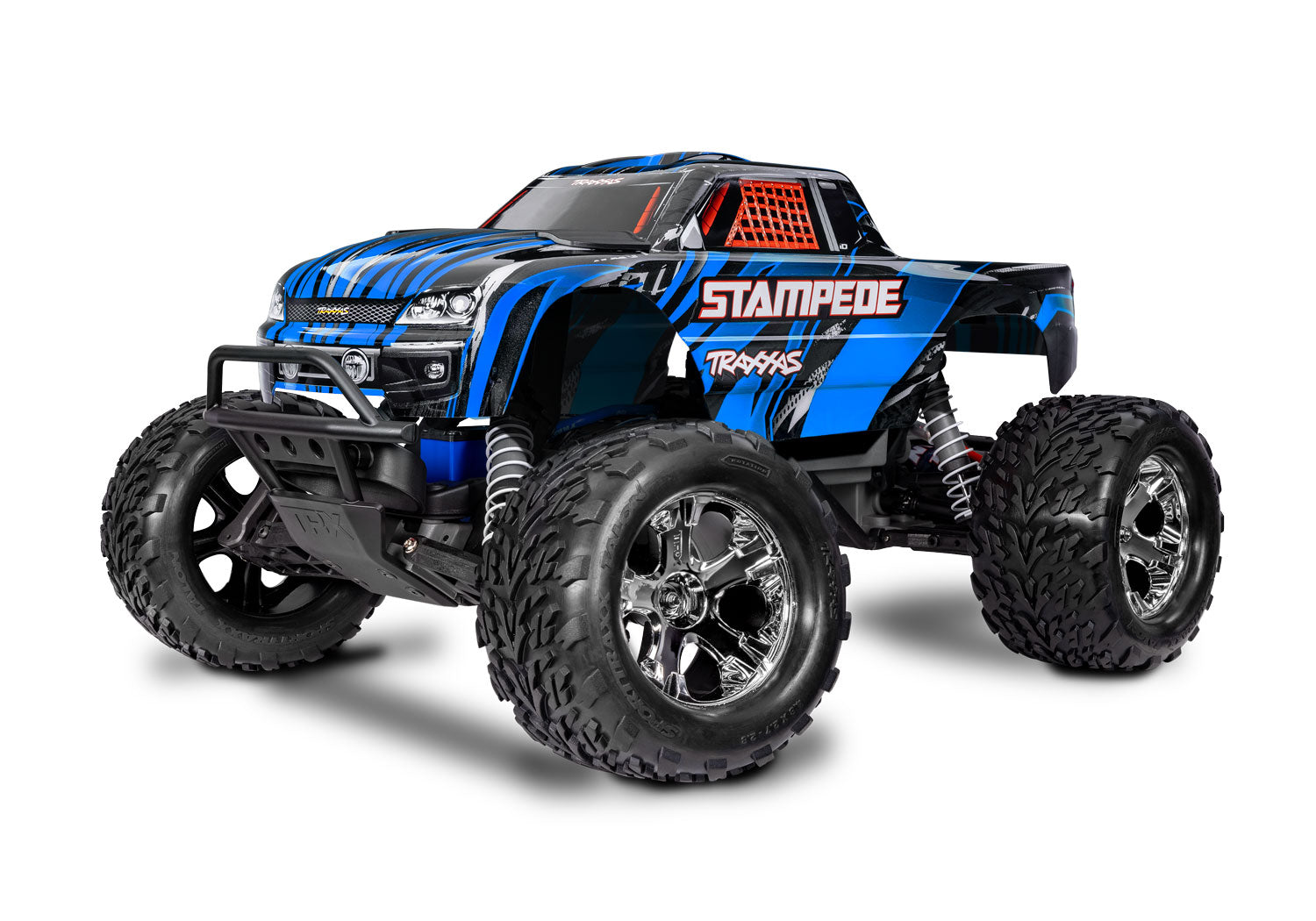 Stampede 2Wd Hd Blue W/ Battery (1/10) - 36254-8-Blue CW-15013