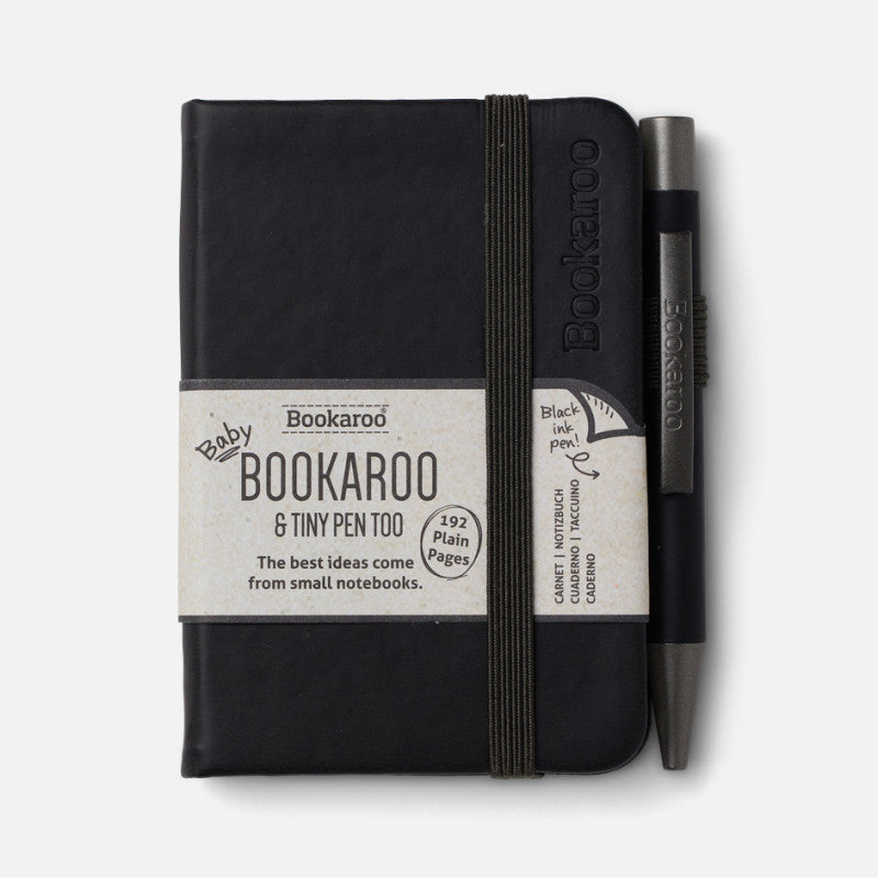 Baby Journal & Tiny Pen - Black CW-15085