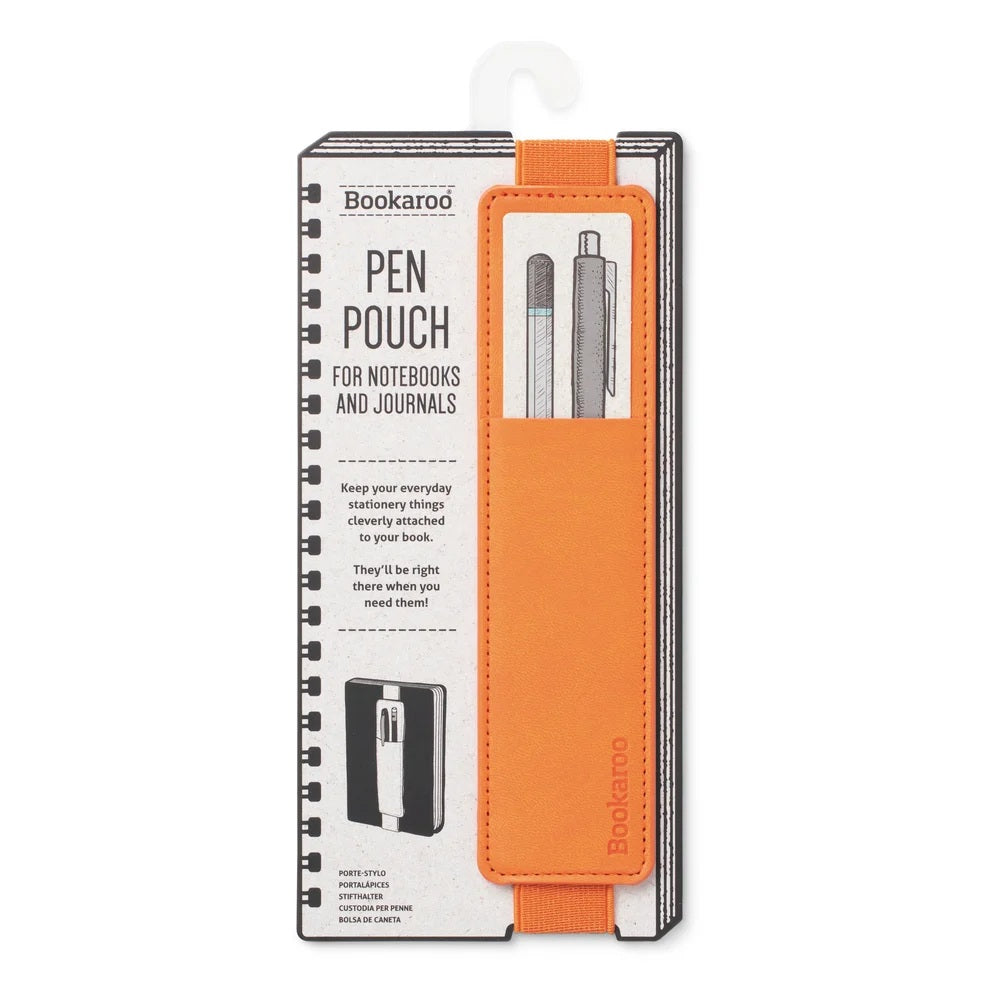 Orange Pen Pouch Bookaroo CW-15089
