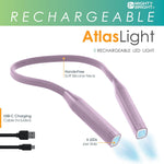 Atlas Rechargable Neck Light Lavender CW-15091_1