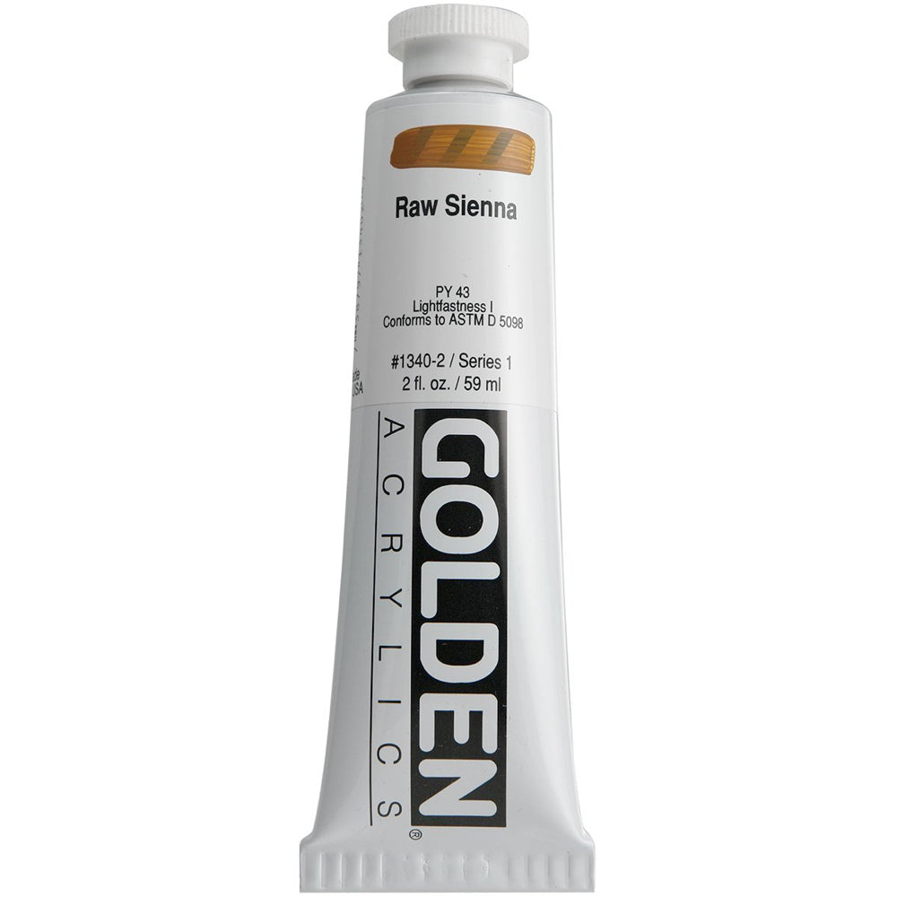 Hb Acrylic Paint Raw Sienna 2Oz CW-15100