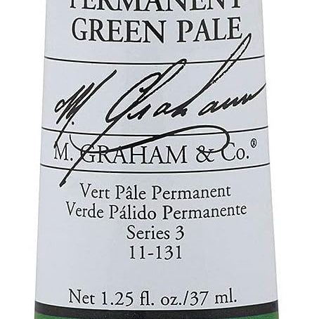Permanent Green Pale Oil Paint 1.25Oz CW-15101