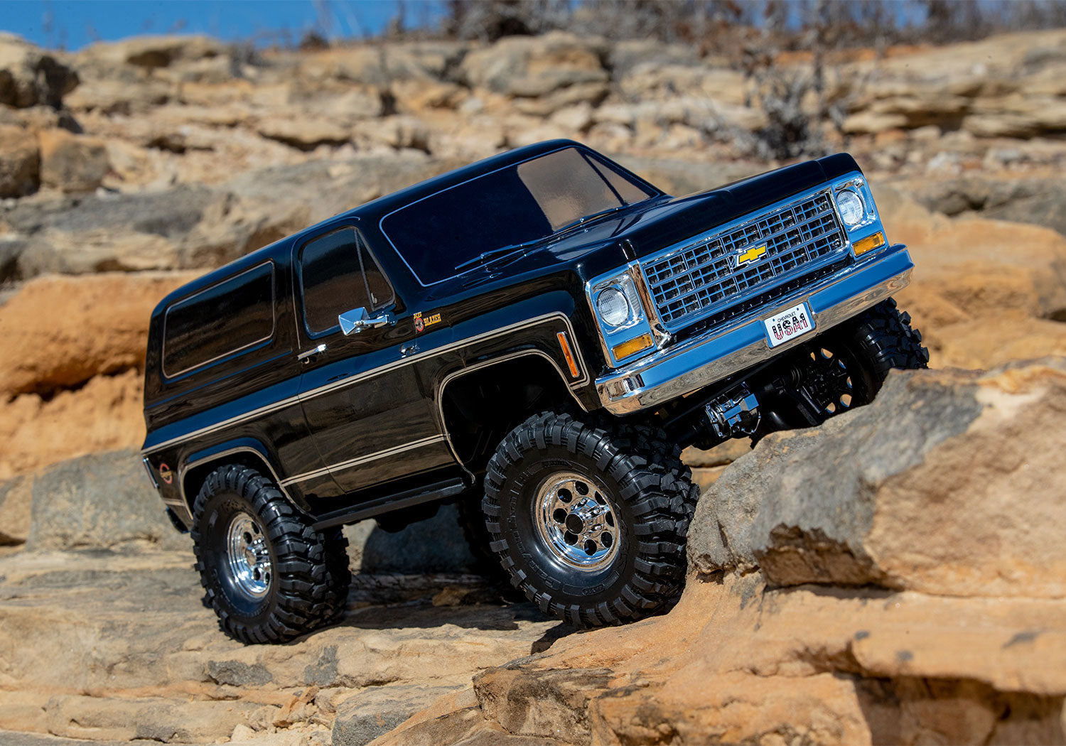 Traxxas TRX-4 1979 Chevrolet Blazer RC Vehicle (1/10) - Black (82276-4-BLK) CW-15106_20