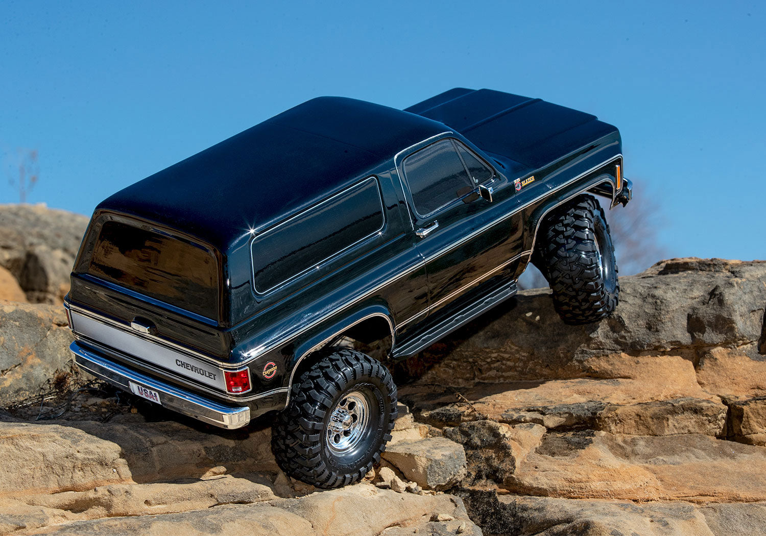 Traxxas TRX-4 1979 Chevrolet Blazer RC Vehicle (1/10) - Black (82276-4-BLK) CW-15106_21