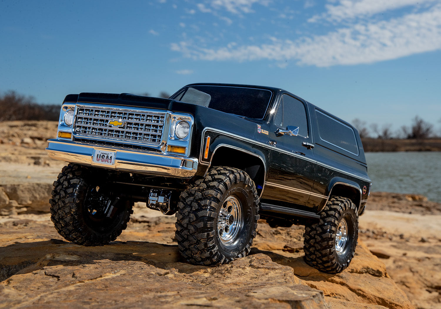 Traxxas TRX-4 1979 Chevrolet Blazer RC Vehicle (1/10) - Black (82276-4-BLK) CW-15106_23