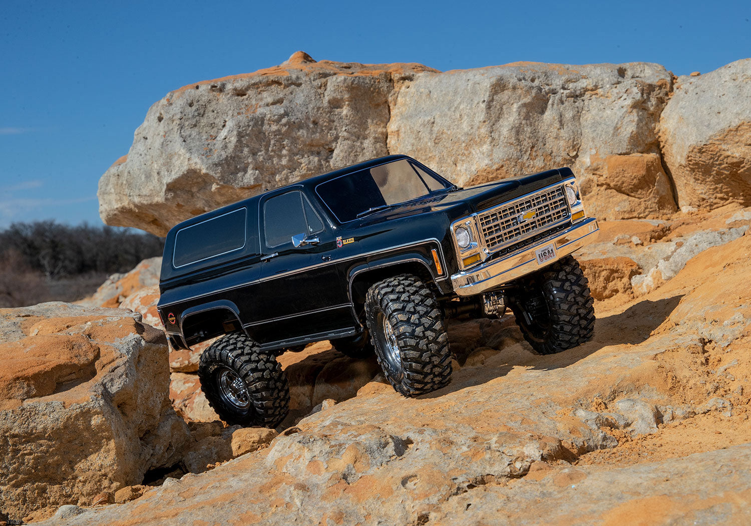 Traxxas TRX-4 1979 Chevrolet Blazer RC Vehicle (1/10) - Black (82276-4-BLK) CW-15106_24
