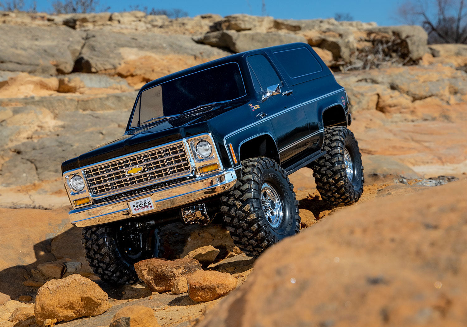 Traxxas TRX-4 1979 Chevrolet Blazer RC Vehicle (1/10) - Black (82276-4-BLK) CW-15106_25