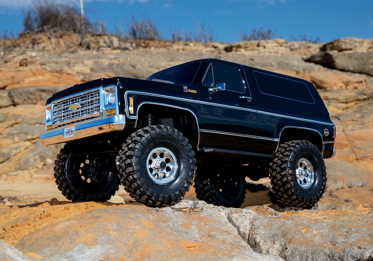 Traxxas TRX-4 1979 Chevrolet Blazer RC Vehicle (1/10) - Black (82276-4-BLK) CW-15106_26