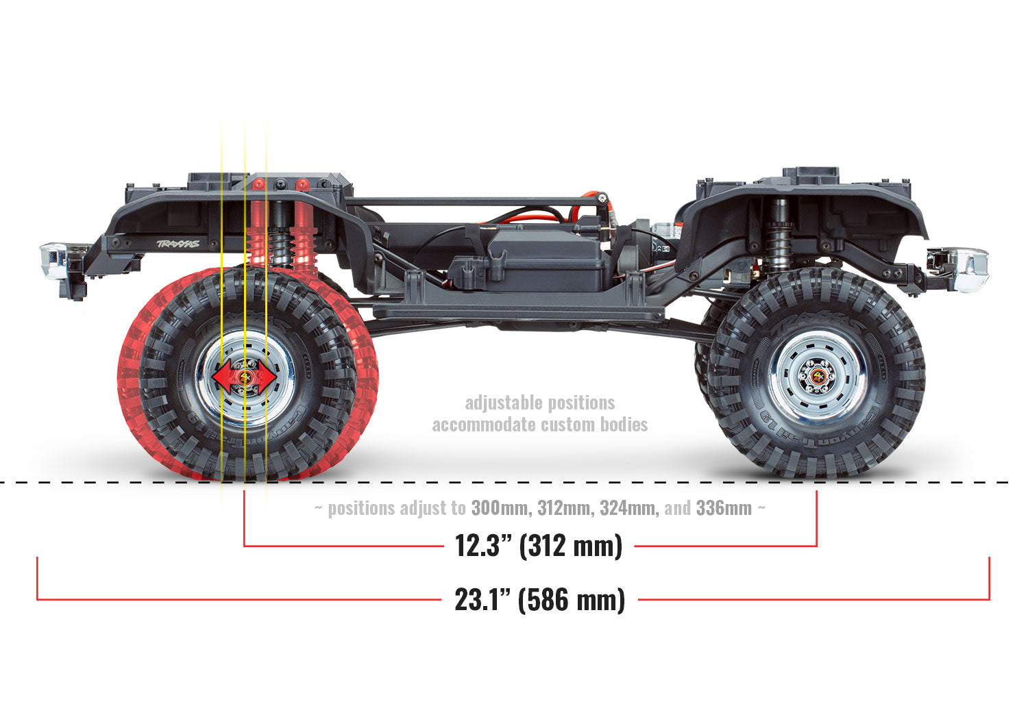 Traxxas TRX-4 1979 Chevrolet Blazer RC Vehicle (1/10) - Black (82276-4-BLK) CW-15106_8