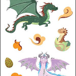 Dragons Stickers 80 CW-15107