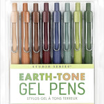 Earth-Tone Gel Pens (8) 40 CW-15145