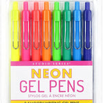 Neon Gel Pens (8) 40 CW-15149