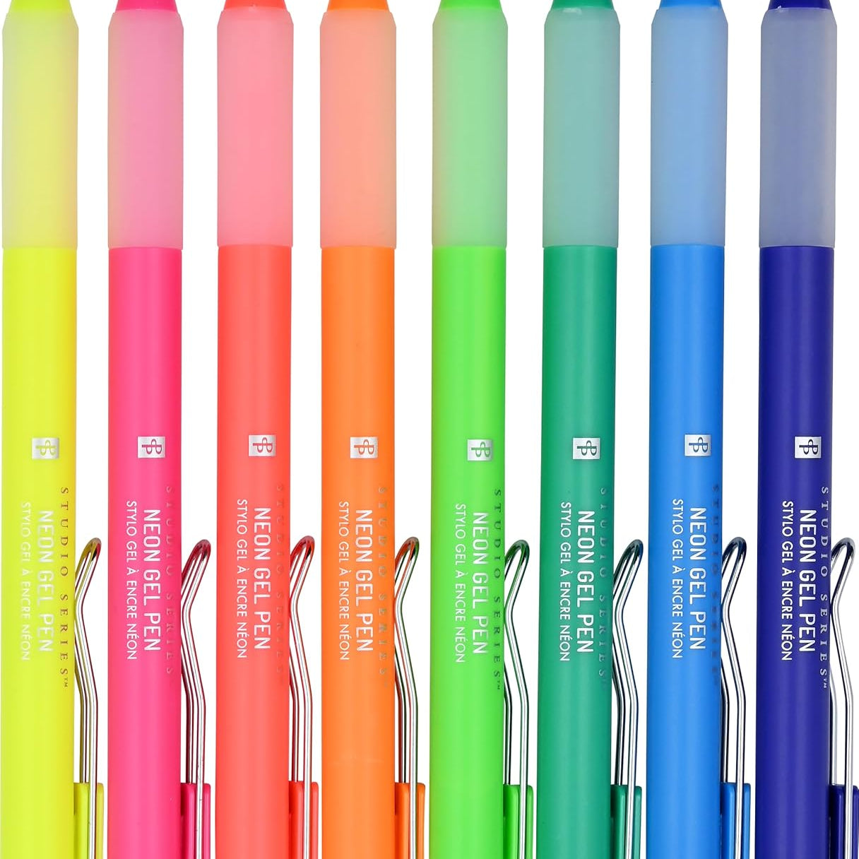 Neon Gel Pens (8) 40 CW-15149_b223f0df-eea7-4e92-bd4f-78c29a108985