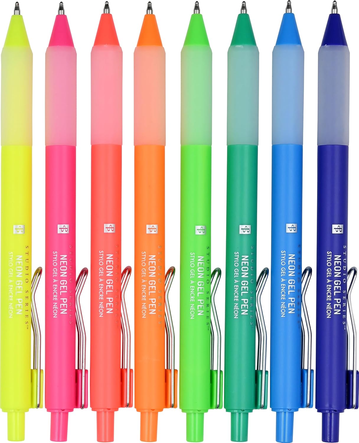 Neon Gel Pens (8) 40 CW-15149_b223f0df-eea7-4e92-bd4f-78c29a108985