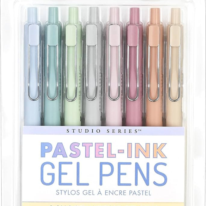 Pastel-Ink Gel Pens (8) 40 CW-15150