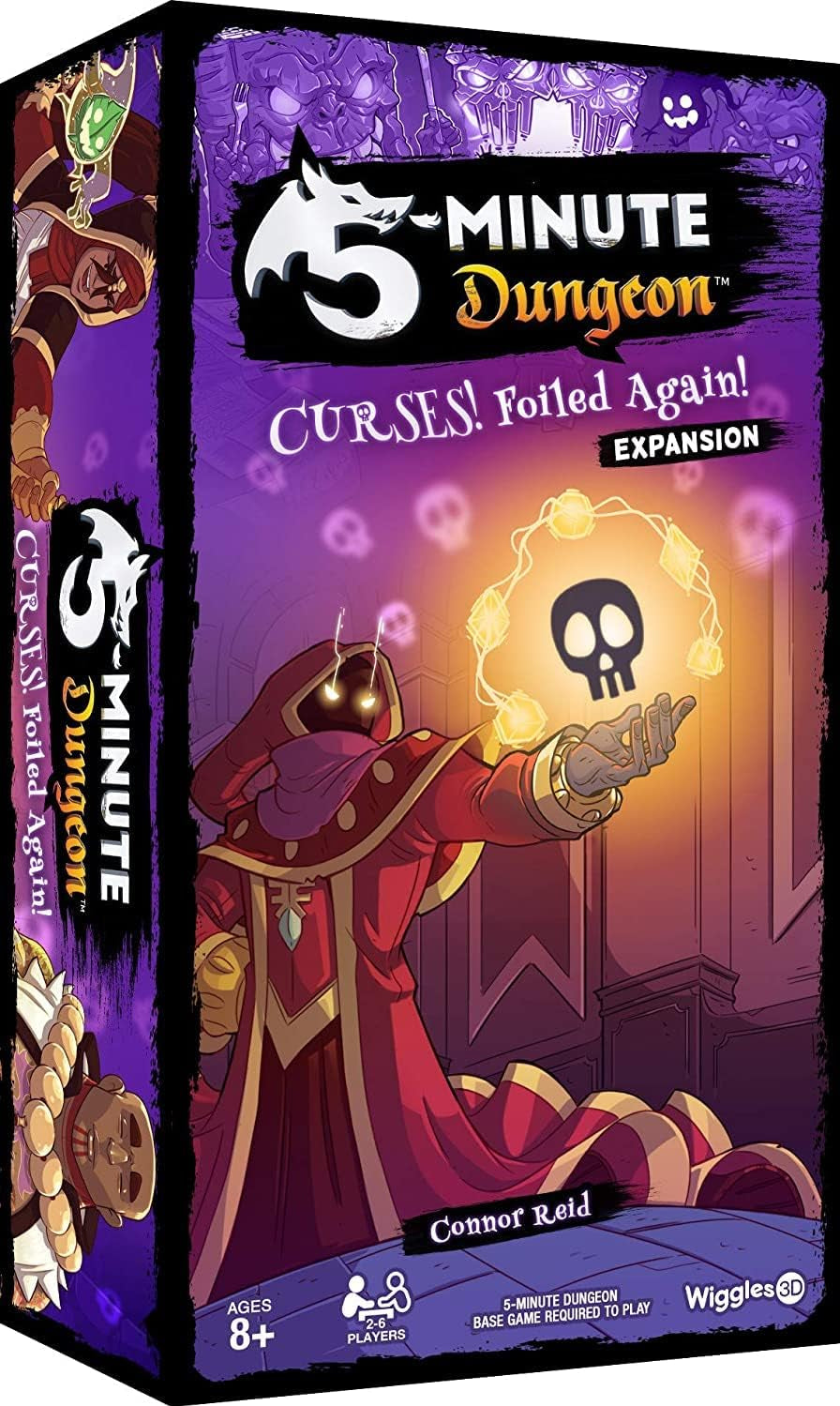 5 Minute Dungeon: Curses Foiled Again (Expansion) - Outset Media 20 CW-15207