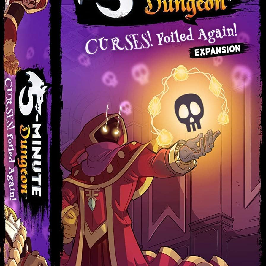 5 Minute Dungeon: Curses Foiled Again (Expansion) - Outset Media 20 CW-15207