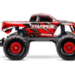 Traxxas Stampede 2WD XL-5 RC Vehicle W/ Battery (1/10) - Red (36254-8-RedX) 31 CW-15214_1