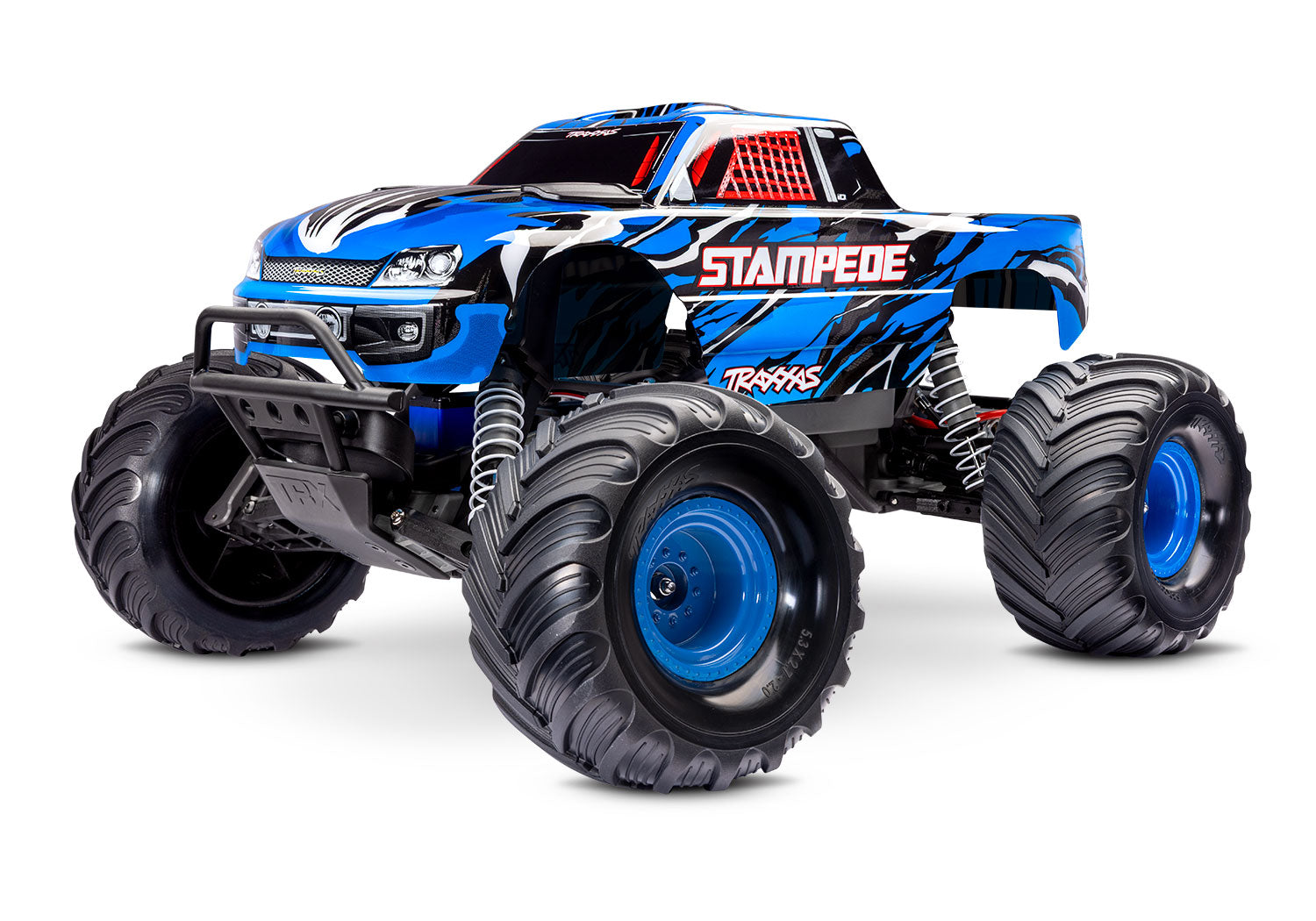 Traxxas Stampede 2WD XL-5 RC Vehicle W/ Battery & Charger (1/10) - 36254-8-Bluex 31 CW-15215