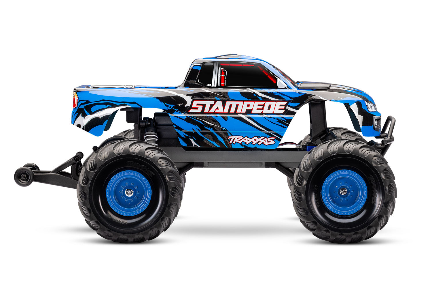 Traxxas Stampede 2WD XL-5 RC Vehicle W/ Battery & Charger (1/10) - 36254-8-Bluex 31 CW-15215_1