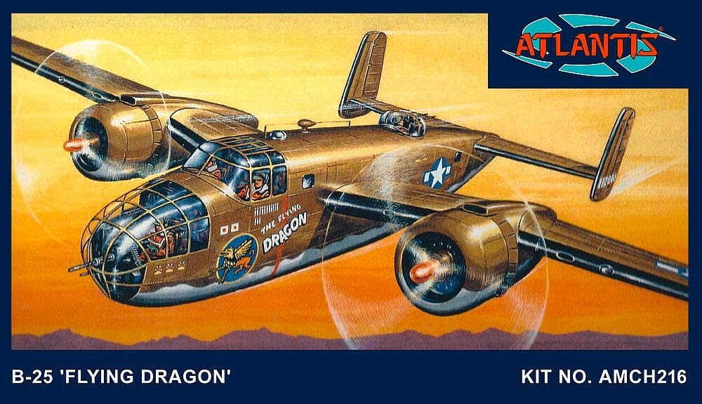 B-52 Mitchell Bomber Flying Dragon Model 1/64 31 CW-15340