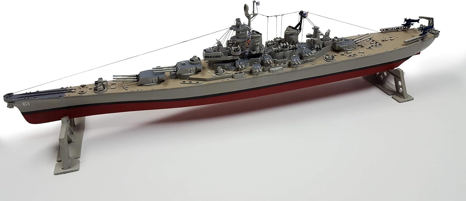 Uss Iowa Bb-61 Big Battleship Plastic Model 1/535 31 CW-15342_3
