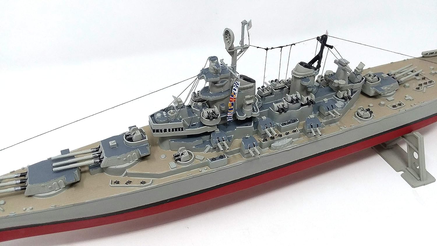 Uss Iowa Bb-61 Big Battleship Plastic Model 1/535 31 CW-15342_5