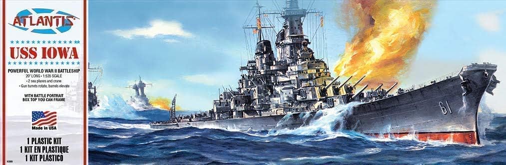 Uss Iowa Bb-61 Big Battleship Plastic Model 1/535 31 CW-15342_6aef32e7-bf25-43a1-b18f-0632018d1a69