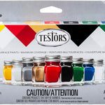 All Purpose Enamel Paint Set (9) Testors 31 CW-15349