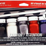 Household Colors Enamel Kit (6) Testors 31 CW-15351