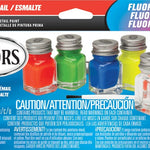 Fluorescent Colors Enamel Kit (6) Testors 31 CW-15353_b834385a-ea37-4d48-9a1e-e774c4a2af74