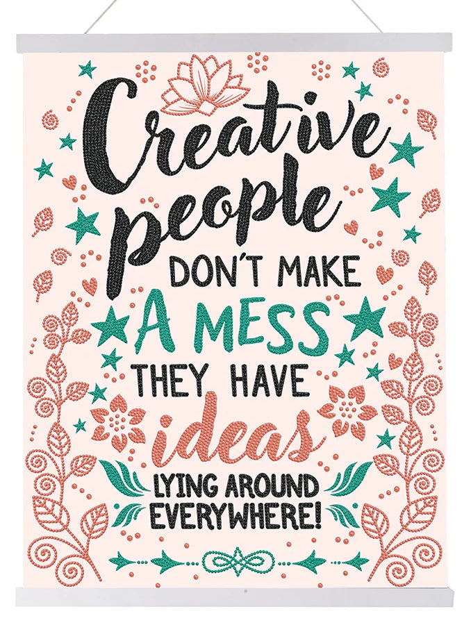 Creative People Crystal Art Scroll Kit 30 CW-15372