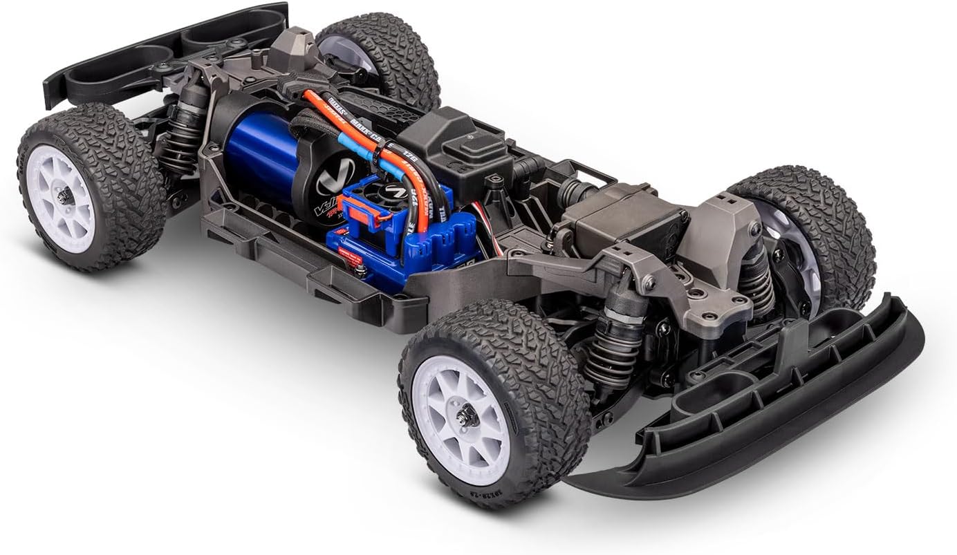 Traxxas Mini Rally VXL Ford Rs200 RC Vehicle - Gray (108046-1-GRAY) 31 CW-15442_3