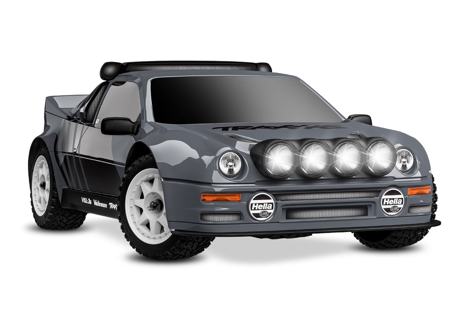 Traxxas Mini Rally VXL Ford Rs200 RC Vehicle - Gray (108046-1-GRAY) 31 CW-15442_78cc46b4-d2ab-4cf2-beac-049cc4d70f13