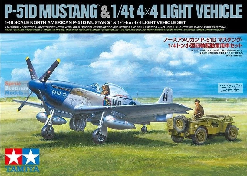 P-51D Mustang W/ 4X4 Jeep 31 CW-15469
