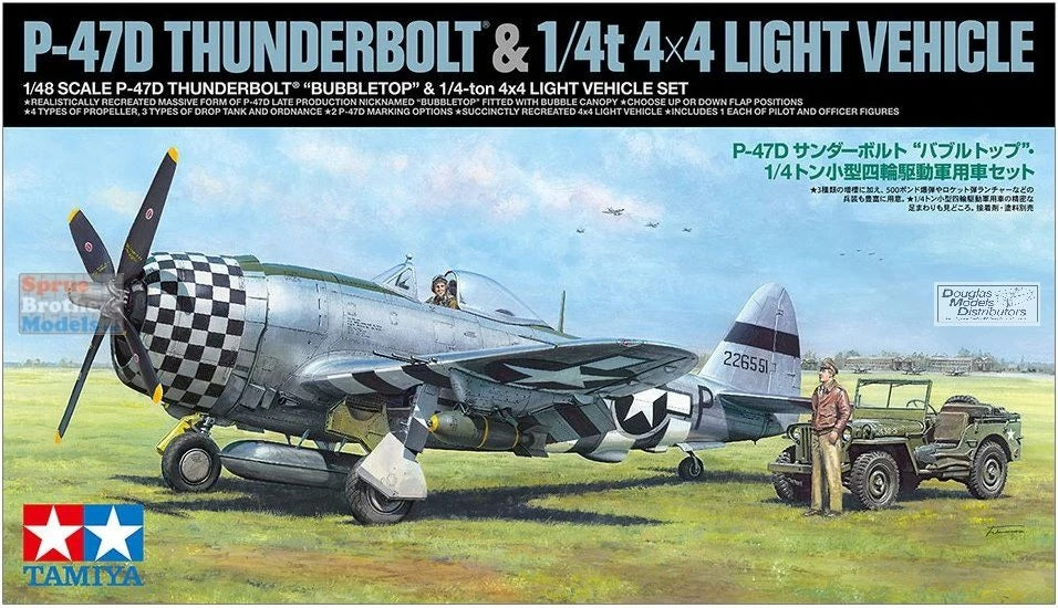 P-47D Thunderbolt Bubbletop W/ 31 CW-15470