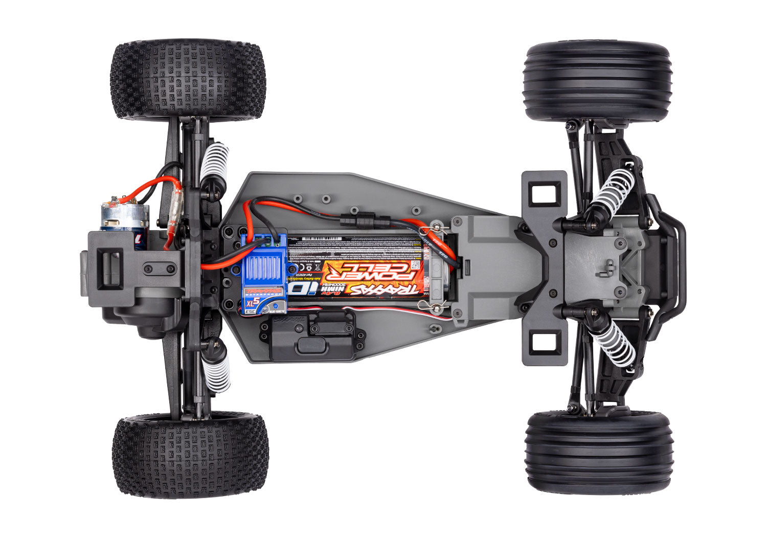 Traxxas Ruster 2WD XL-5 RC Vehicle w/ Battery (1/10) - Orange (37254-8-ORNGX) 31 CW-15474_7