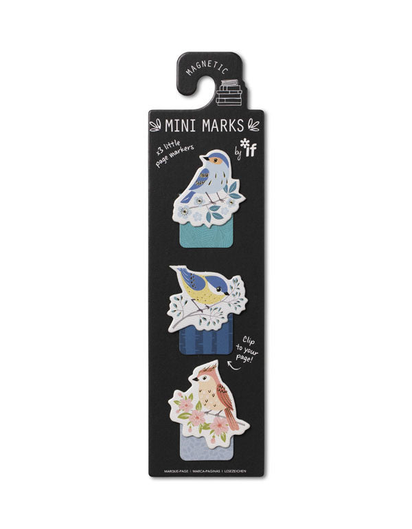 Birds Mini Marks Magnetic Bookmarks 20 CW-15477