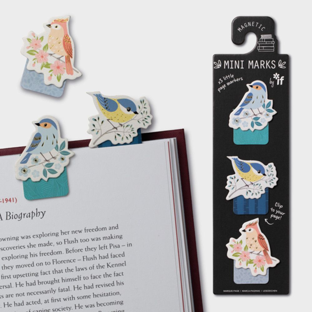 Birds Mini Marks Magnetic Bookmarks 20 CW-15477_0c554988-cdb1-4c31-9d9f-316ff9273455