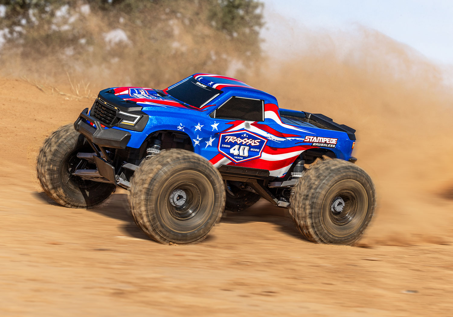 Traxxas 40th Anniversary Edition Stampede 2WD Brushless RC Vehicle (1/10) - 136454-4-40TH 31 CW-15504_20