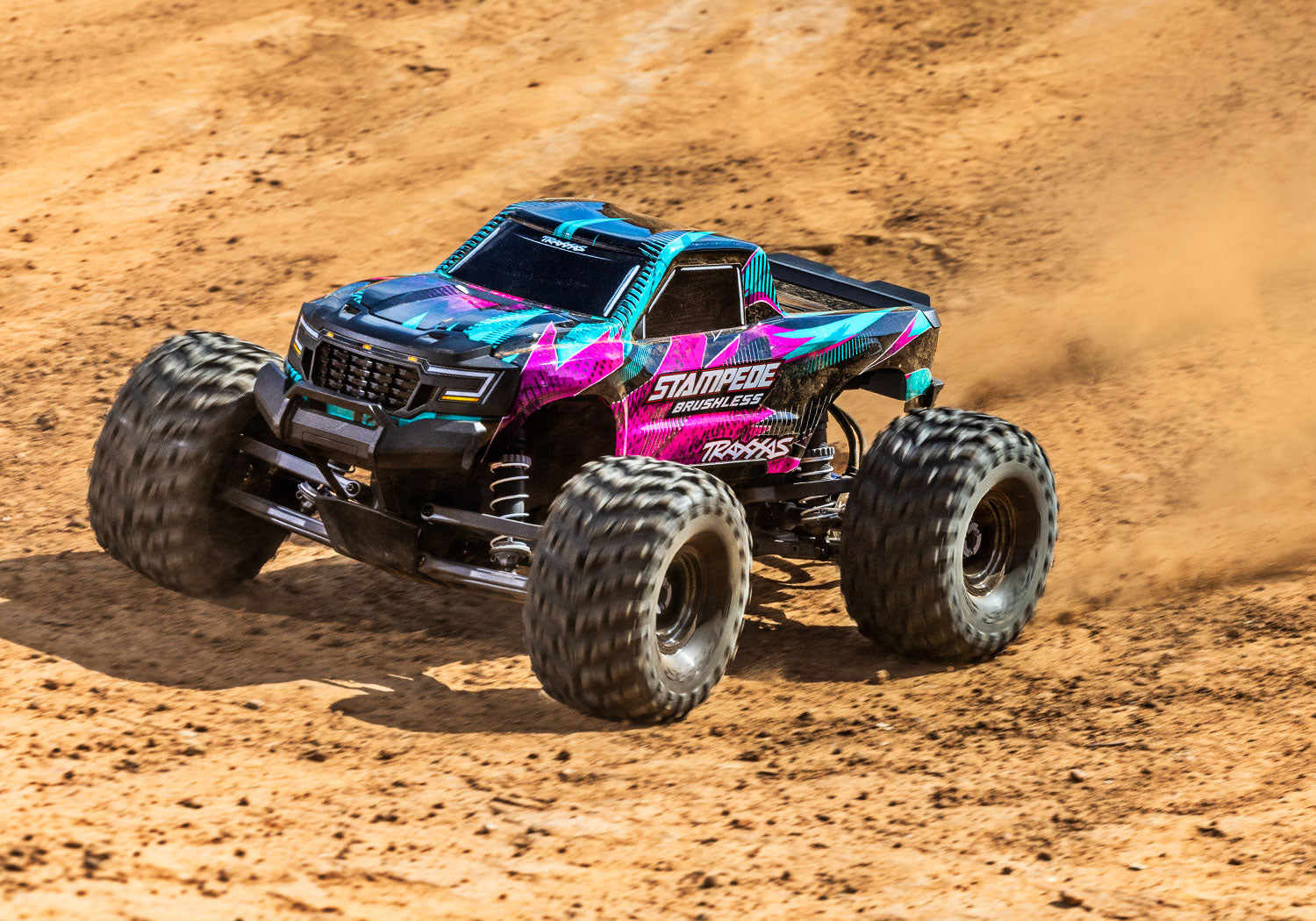 Traxxas Stampede 2WD Brushless RC Vehicle (1/10) - Pink 136454-4-PINK 31 CW-15506_17