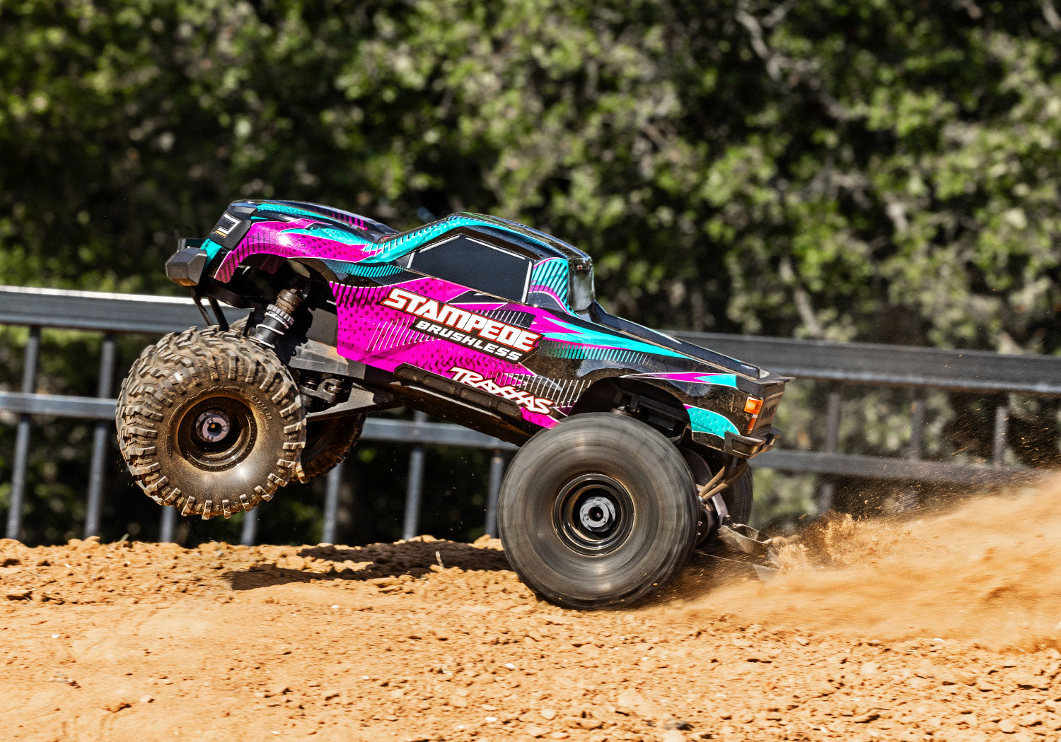 Traxxas Stampede 2WD Brushless RC Vehicle (1/10) - Pink 136454-4-PINK 31 CW-15506_18