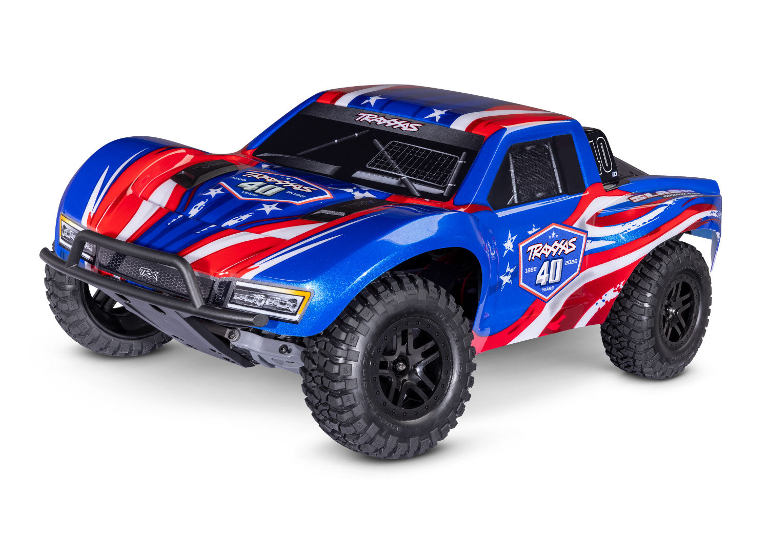 Traxxas 40th Anniversary Edition Slash 2WD Brushless RC Vehicle (1/10) - 58434-4-40TH 31 CW-15511