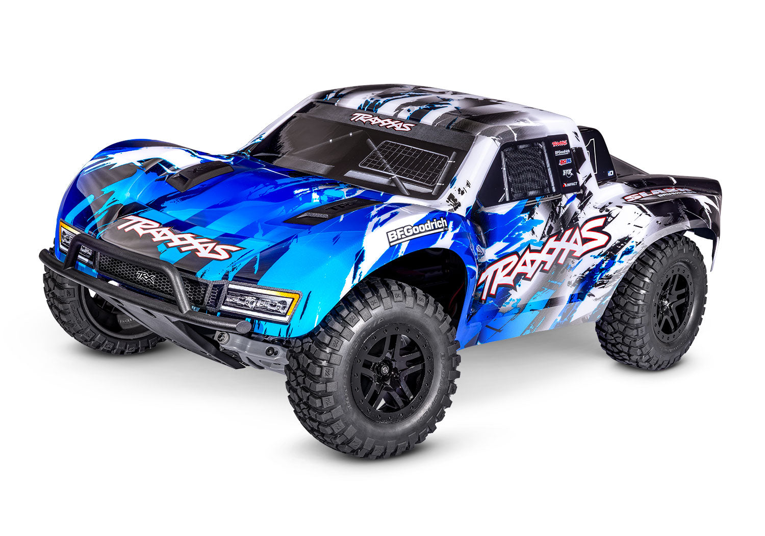Traxxas Slash 2WD Brushless RC Vehicle (1/10) - 58434-4-BLUE 31 CW-15512