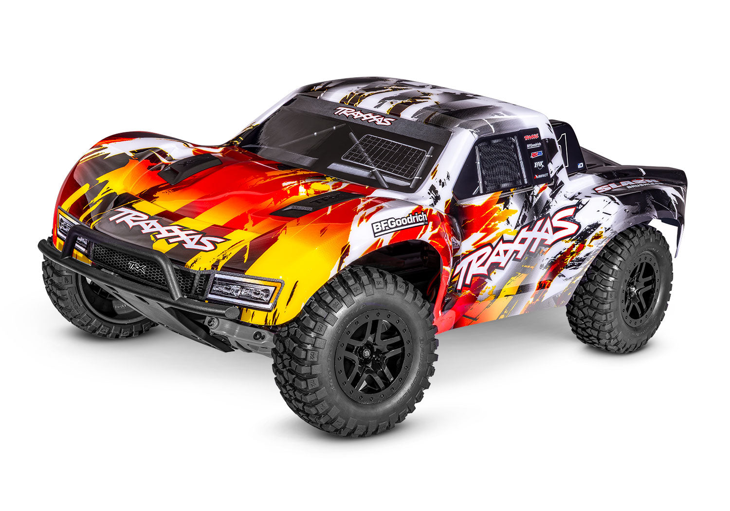 Traxxas Slash 2WD Brushless RC Vehicle (1/10) - 58434-4-RED 31 CW-15513