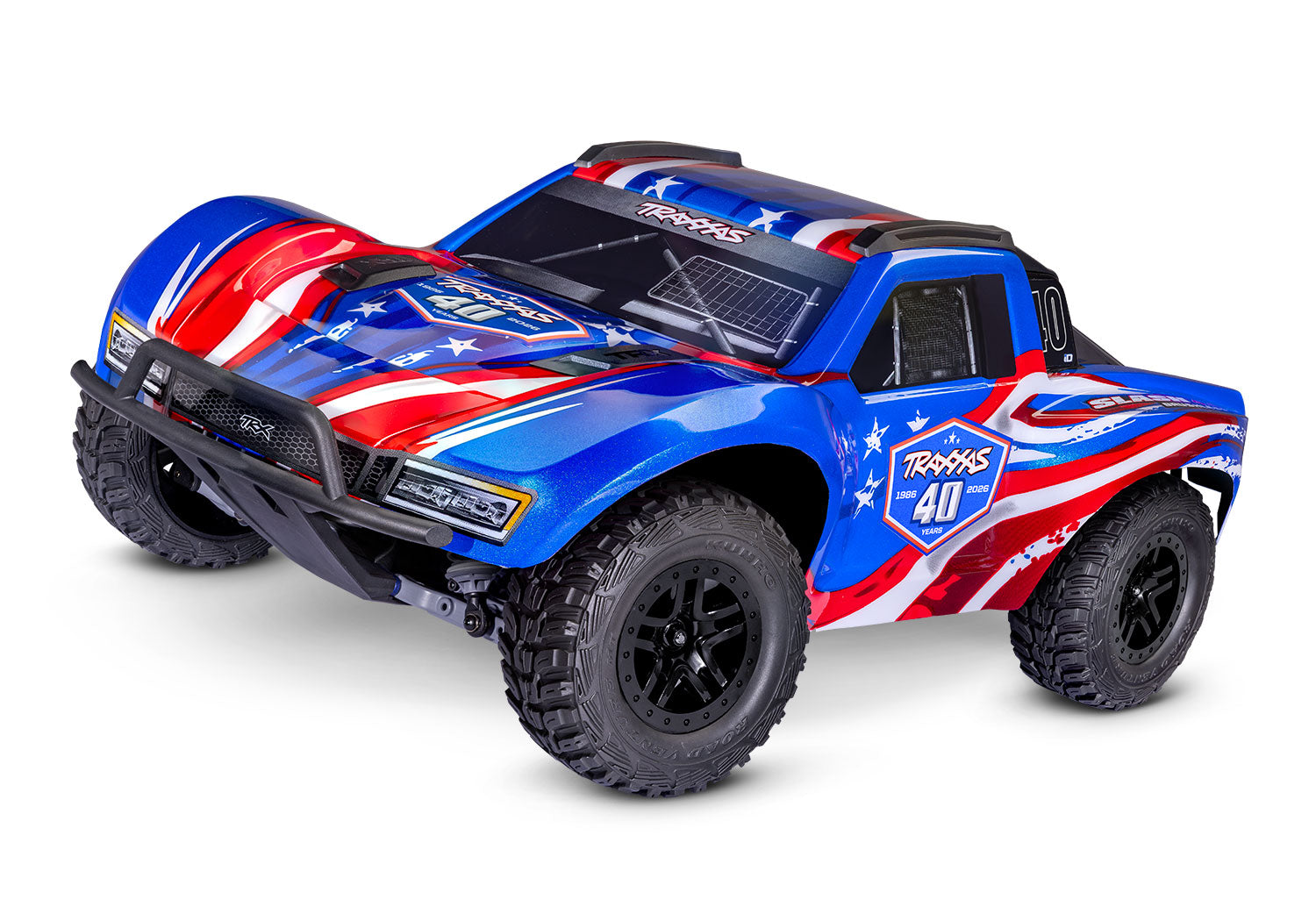 (In-Store Pickup Only) Traxxas 40th Anniversary Slash 4x4 Brushless RC Vehicle (1/10) - 68454-4-40TH 31 CW-15516