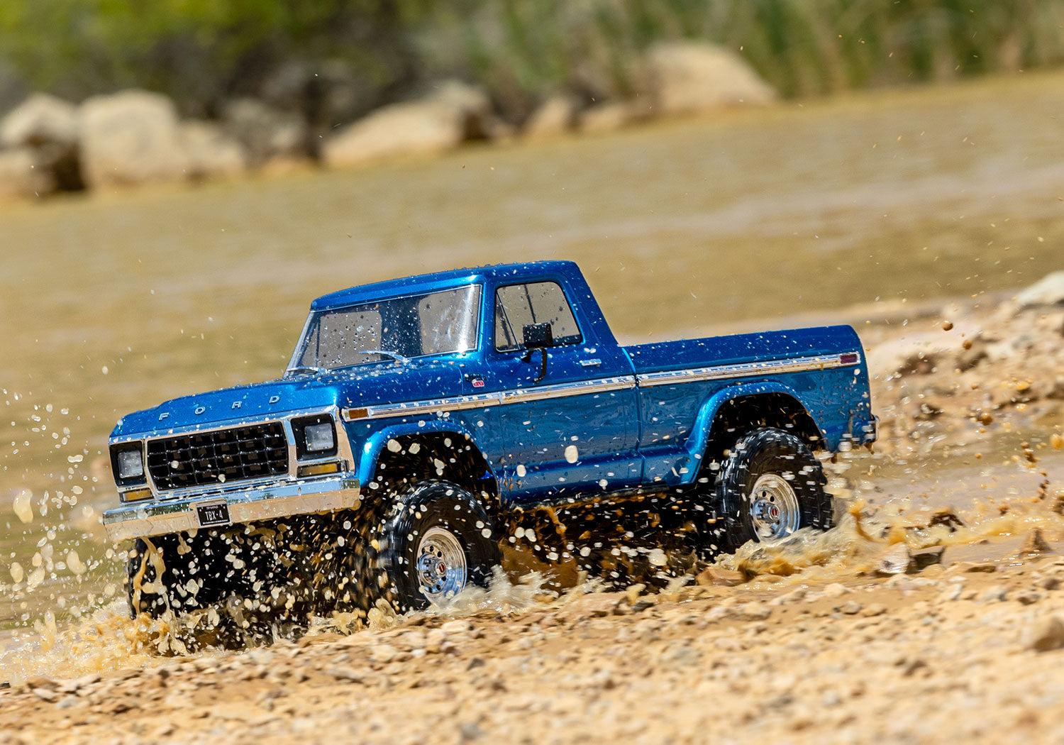 Traxxas TRX-4 Ford F-150 1/10 4WD RTR Trail Crawler - Blue 31 CW-15519_13