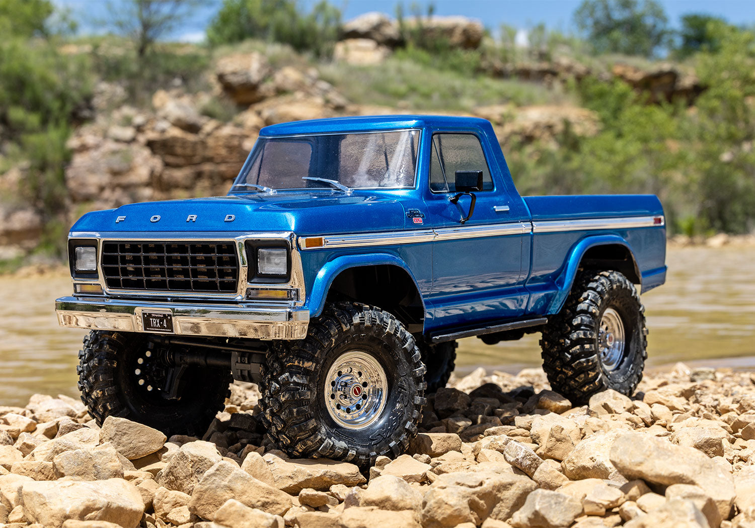 Traxxas TRX-4 Ford F-150 1/10 4WD RTR Trail Crawler - Blue 31 CW-15519_14