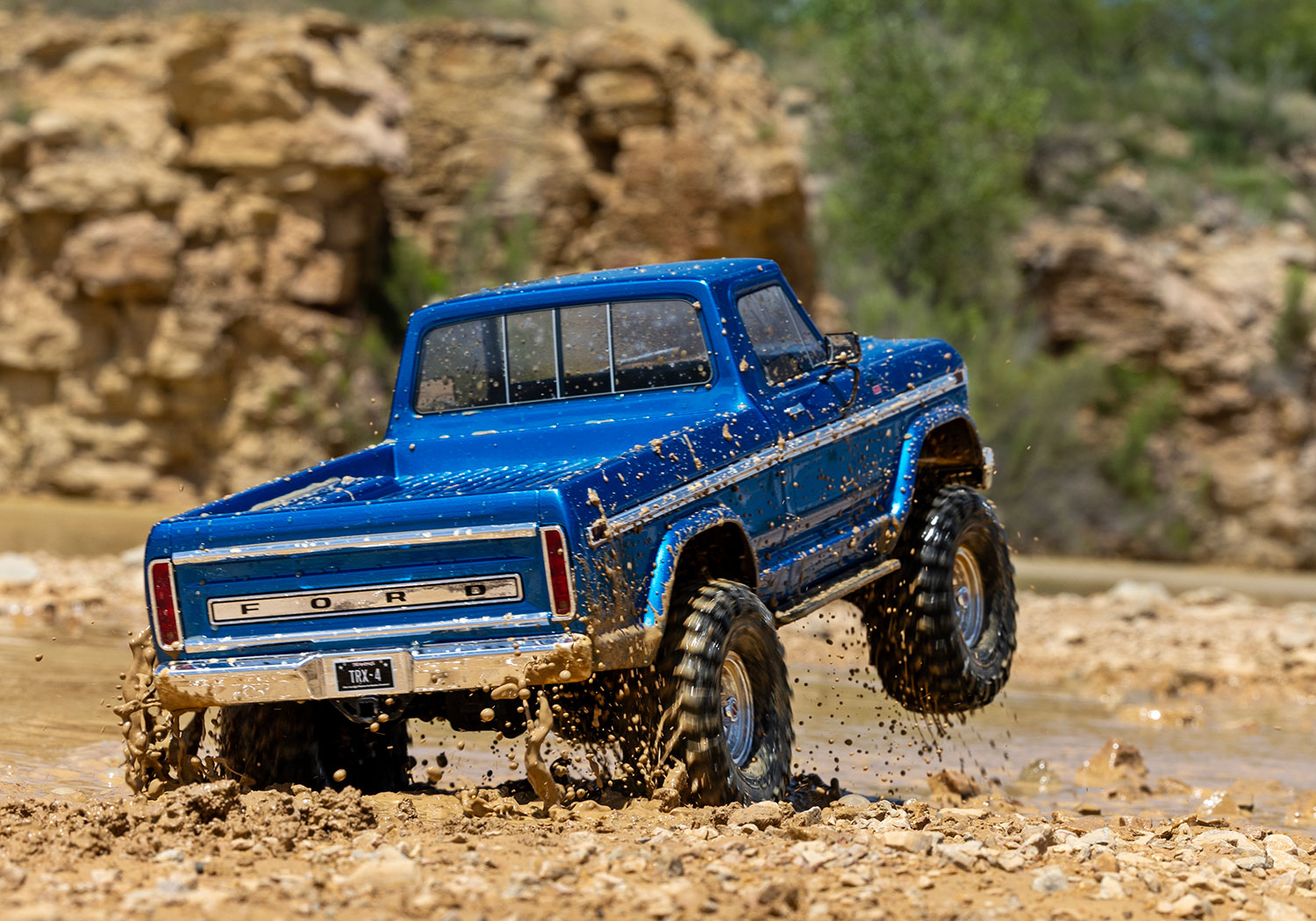 Traxxas TRX-4 Ford F-150 1/10 4WD RTR Trail Crawler - Blue 31 CW-15519_15