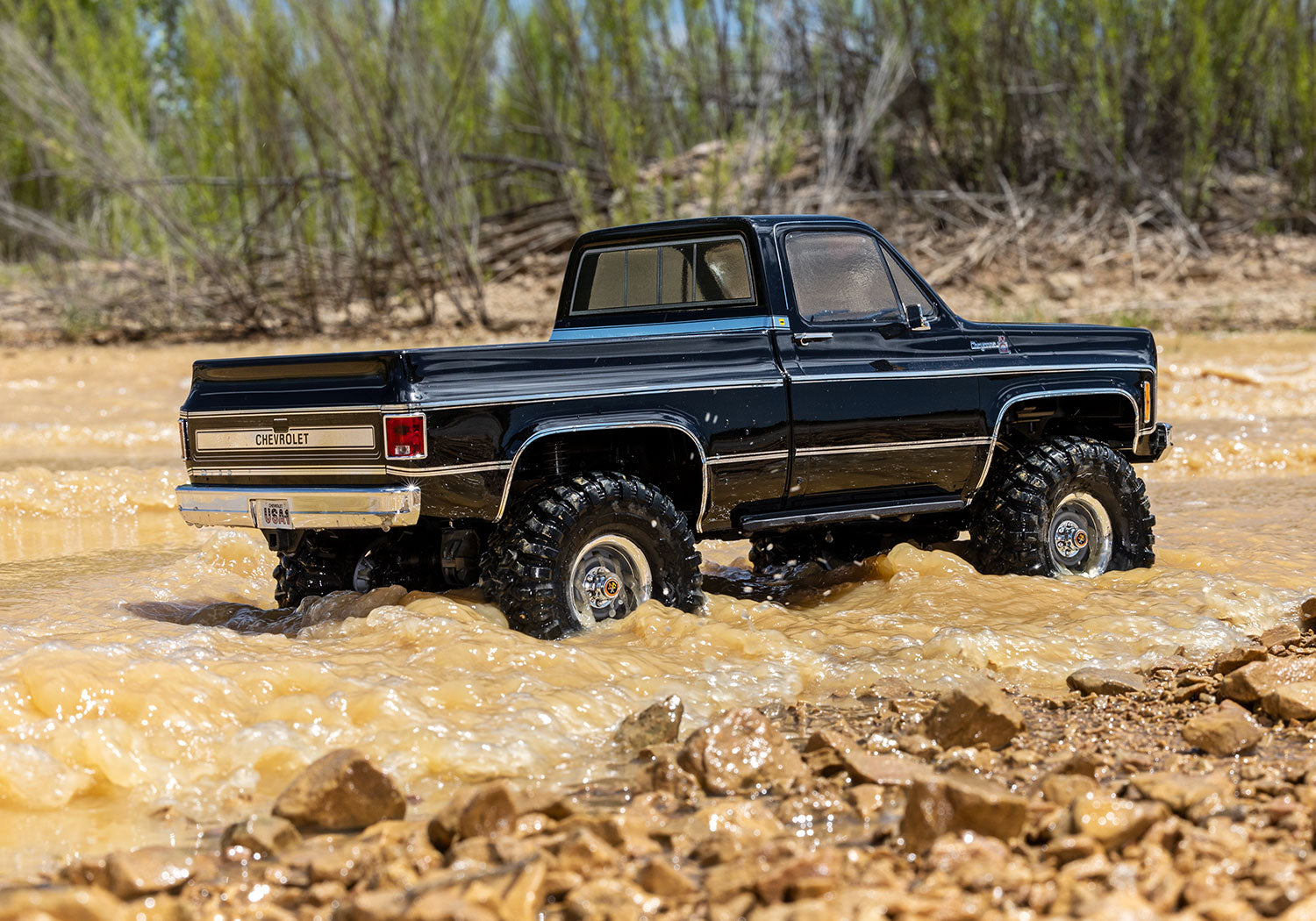 Traxxas TRX-4 1979 Chevrolet K10 1/10 4WD RTR Trail Crawler - Black 31 CW-15520_3